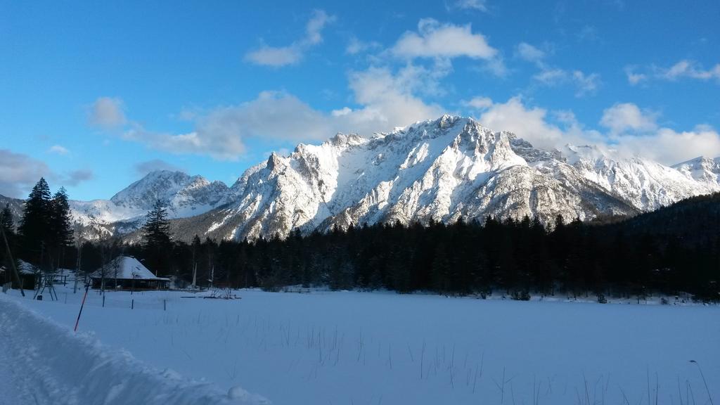 Pension Schwalbennestl Mittenwald Exterior foto